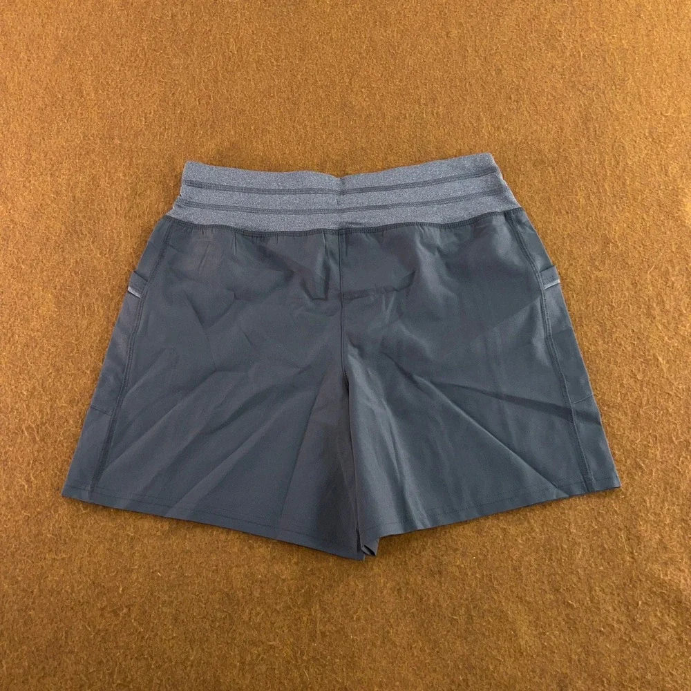 RBX Womens Size Small Gray Drawstring Pockets Athletic Shorts NWT